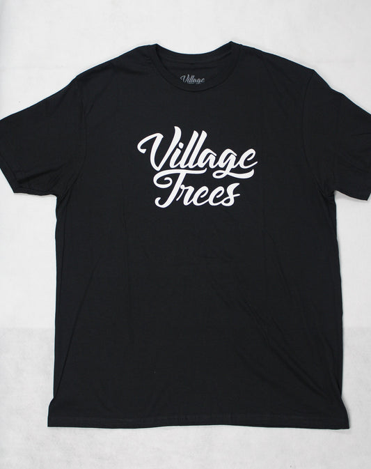 Script Tee - Black